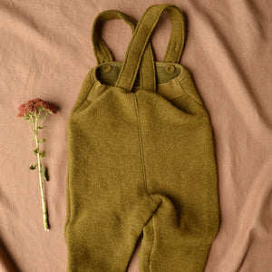 Dungarees - Boiled Organic Merino/Cotton Blend (1-3y)