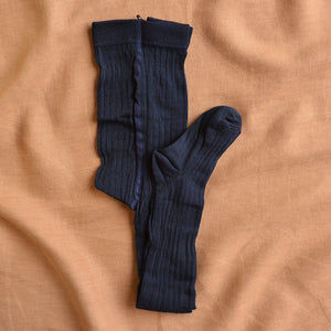 Ribbed Tights - Organic Merino/Cotton (3-10y)