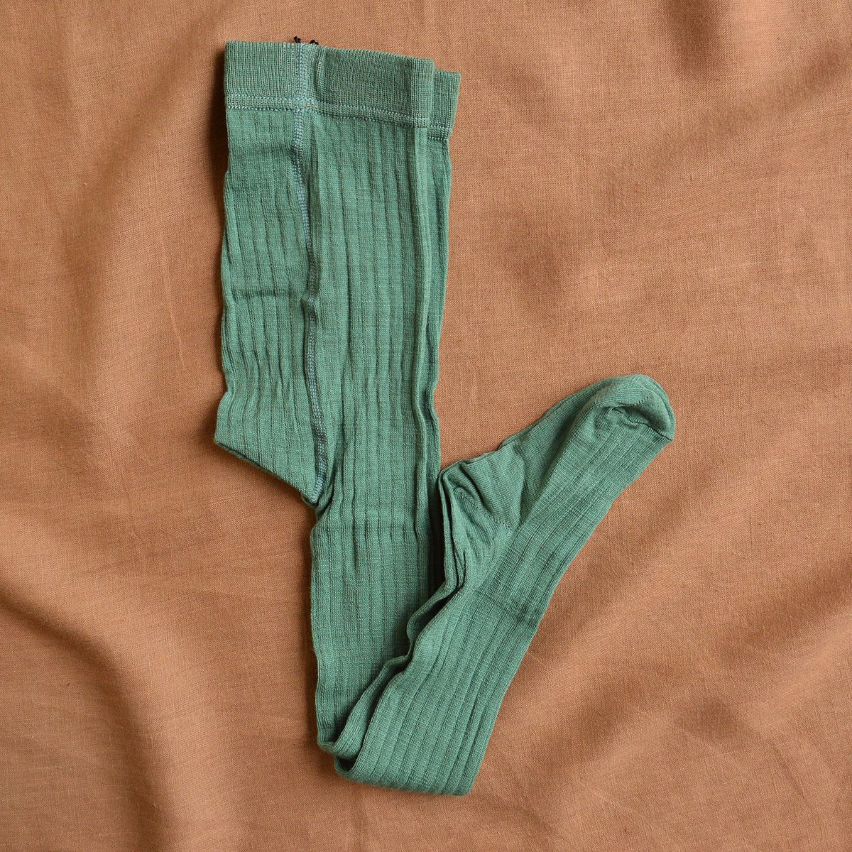 Ribbed Tights - Organic Merino/Cotton (3-10y)