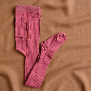 Ribbed Tights - Organic Merino/Cotton (3-10y)