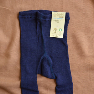 Child's Footless Tights - 100% Organic Wool (1-8y)