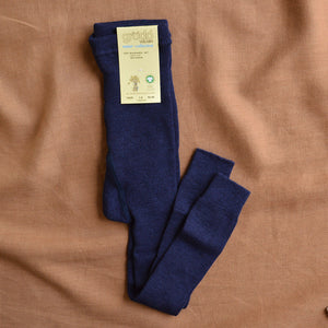 Child's Footless Tights - 100% Organic Wool (1-8y)