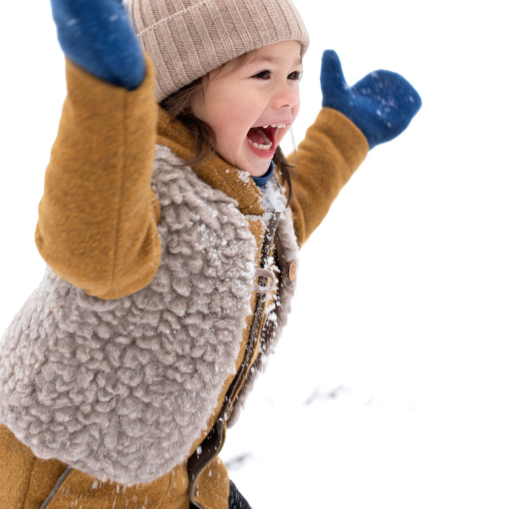 Plush Vest - Wool/Tencel Teddy (1-6y) *Returning 2026