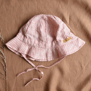 Linen Sun Hat - Stripes (Baby-Kinder)