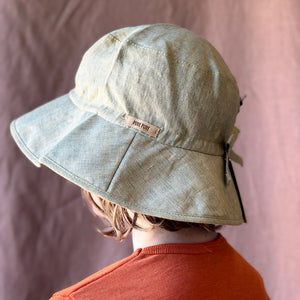 Linen Wide Brim Hat (Child-Youth)