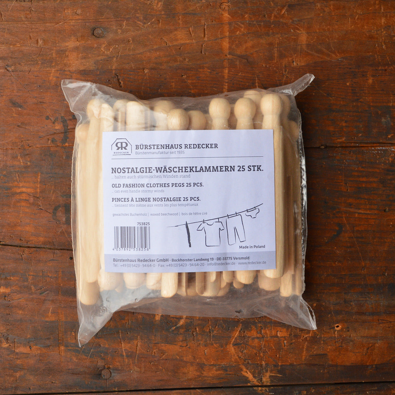 Wooden Dolly Pegs (25 pack)
