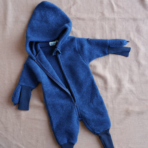 Winter Overalls - Organic Merino Wool Fleece (0-2y)