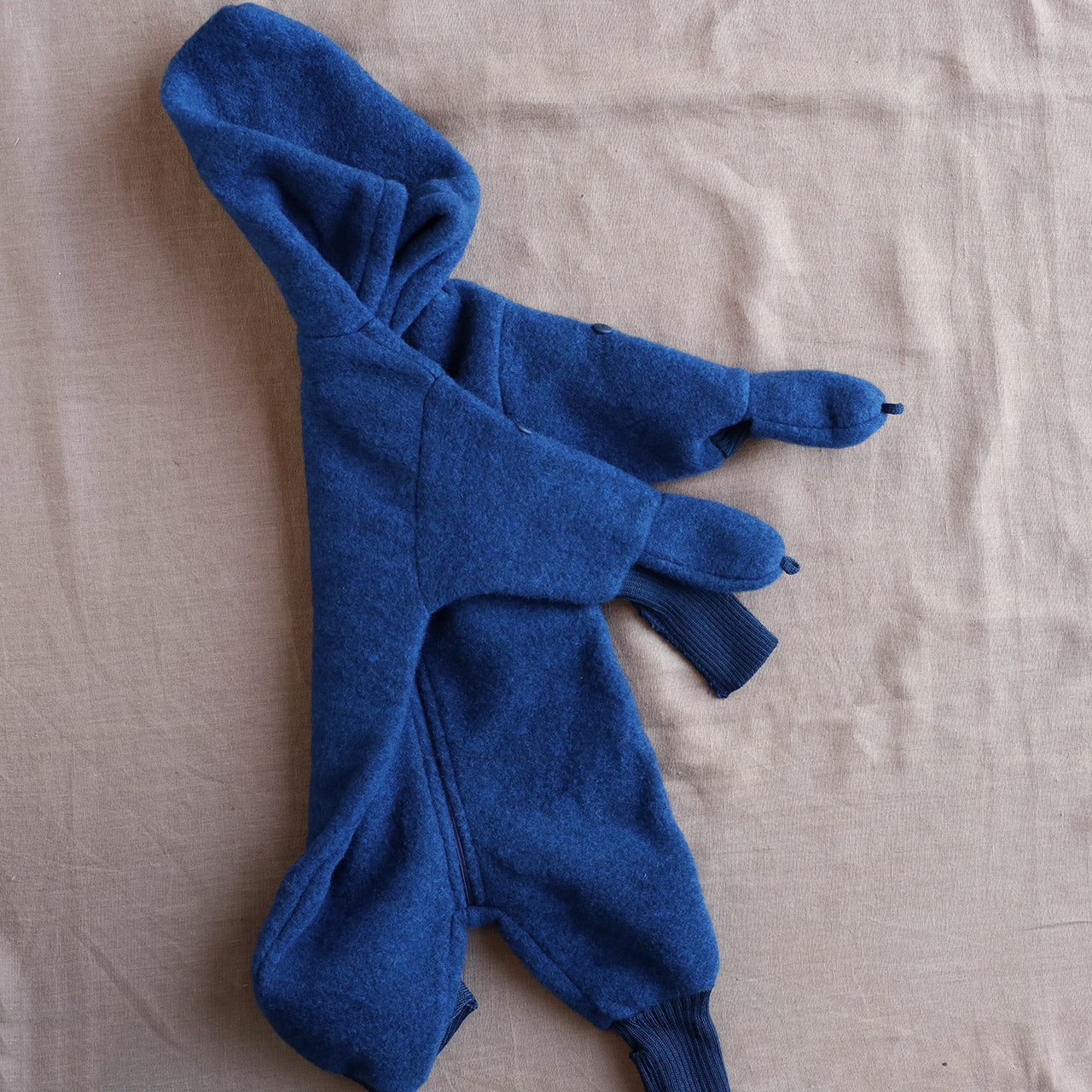 Winter Overalls - Organic Merino Wool Fleece (0-2y)