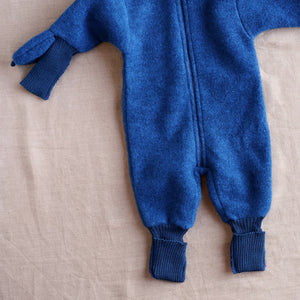 Winter Overalls - Organic Merino Wool Fleece (0-2y)