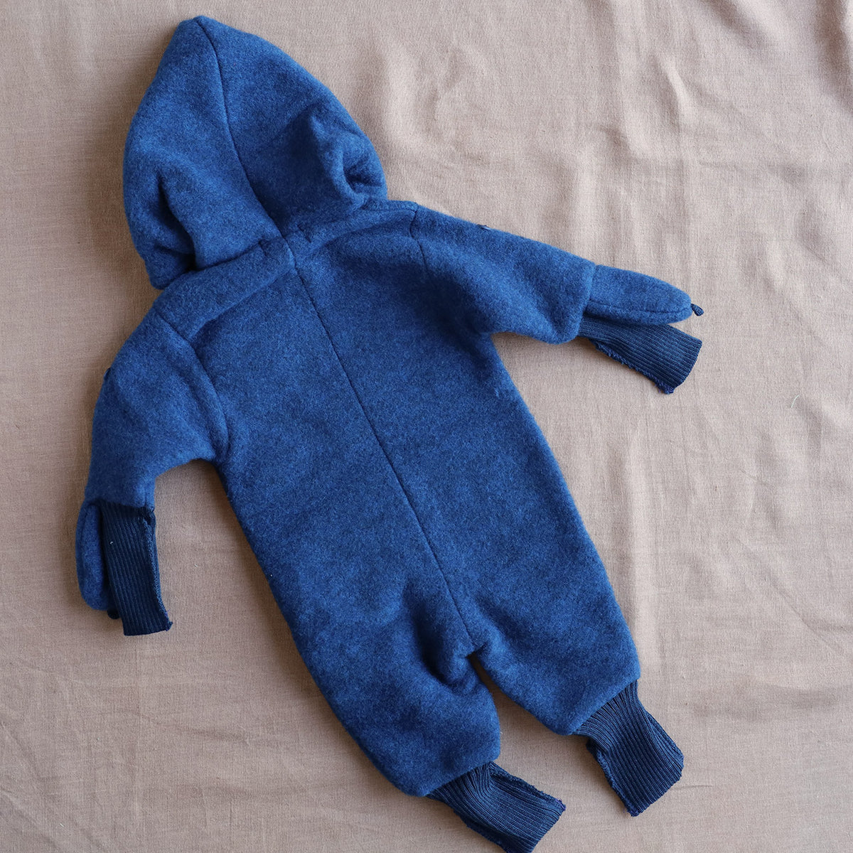 Winter Overalls - Organic Merino Wool Fleece (0-2y)