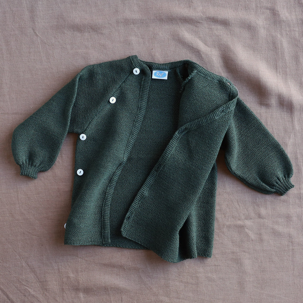 Knitted Baby Jacket - Organic Merino Wool (0-4y)