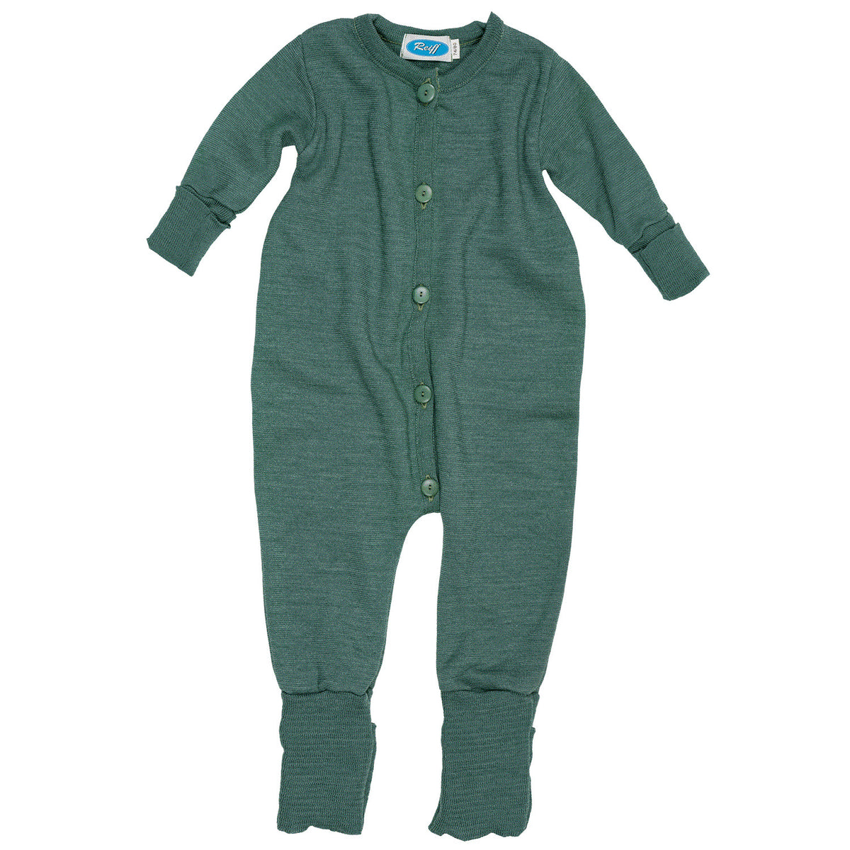 Sleepsuit Onesie - Terry Organic Merino Wool/Silk (0-4y)