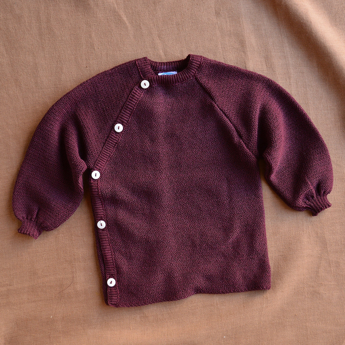 Knitted Baby Jacket - Organic Merino Wool (0-4y)