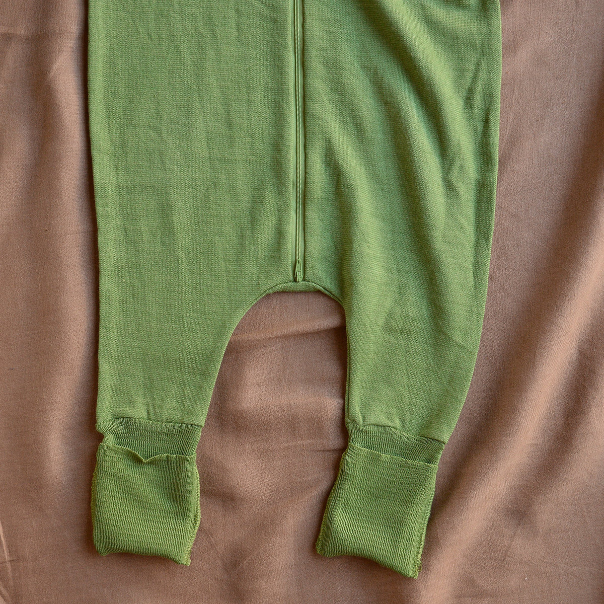 Longsleeve Sleeping Bag with Legs - Organic Wool/Silk (2-6y)
