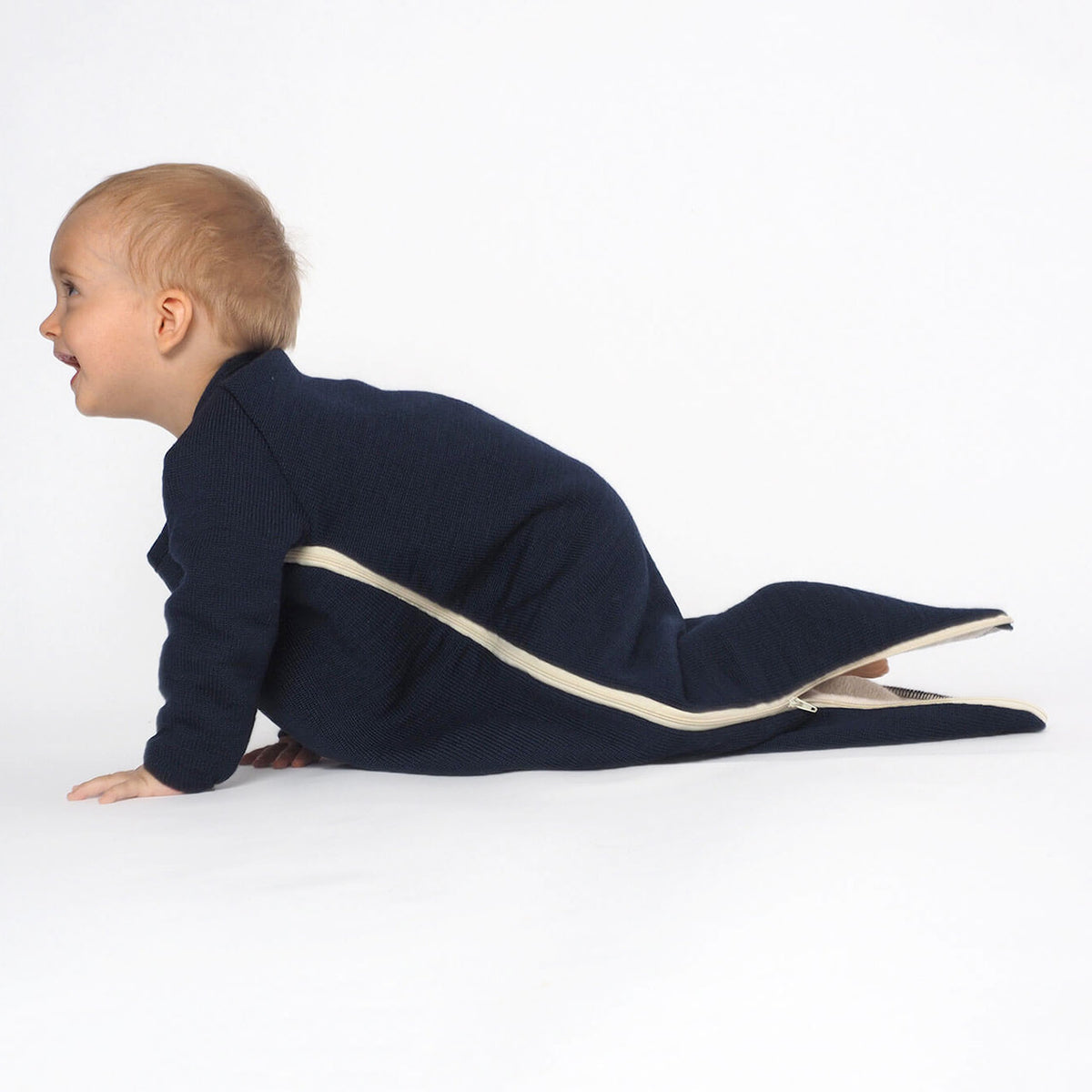 Longsleeve Sleeping Bag - Organic Merino Wool (1-6y)
