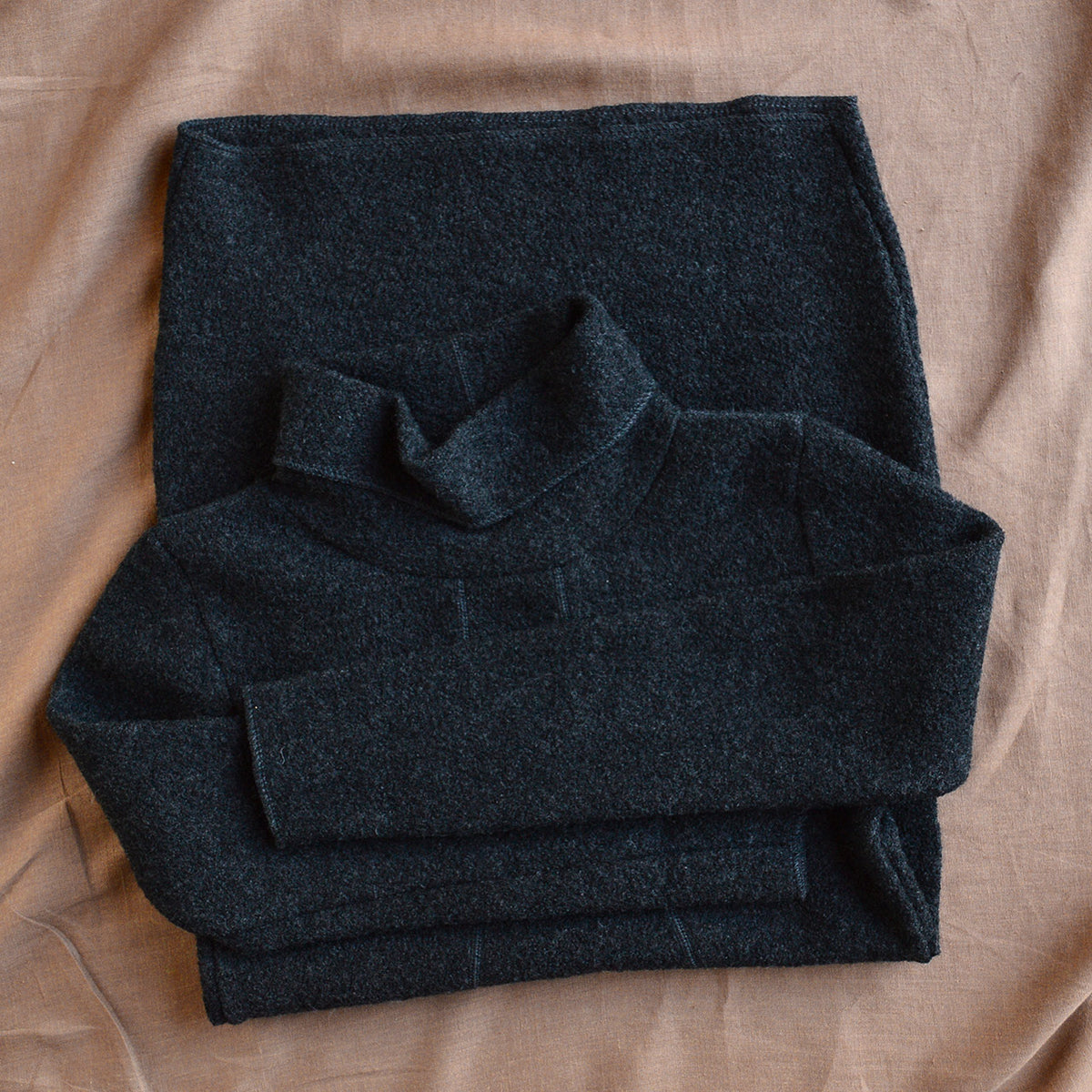 Wool Crepe Dress - Organic Merino (Women XS-XL)