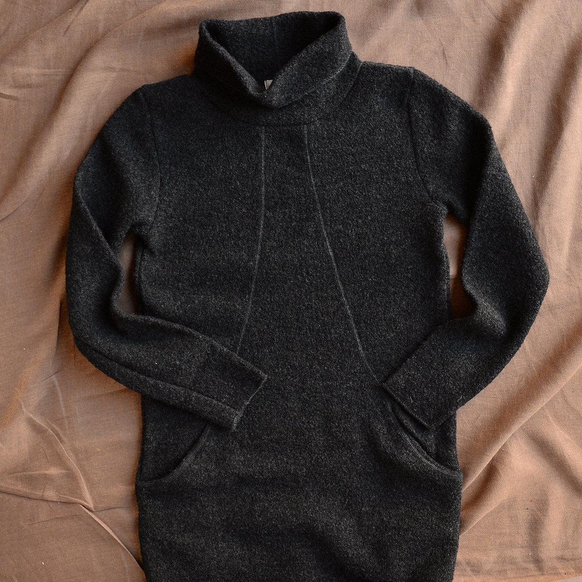 Wool Crepe Dress - Organic Merino (Women XS-XL)