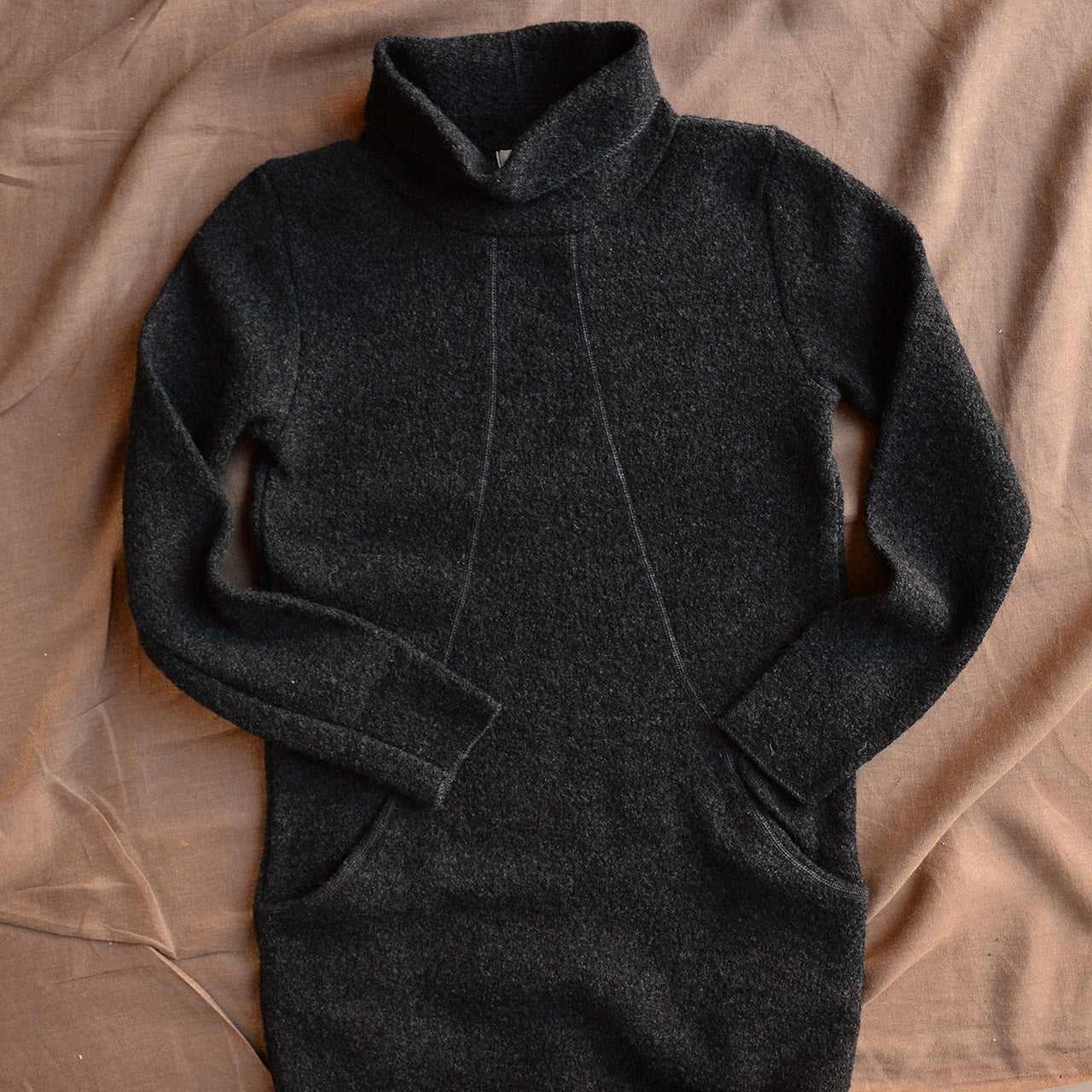 Wool Crepe Dress - Organic Merino (Women XS-XL)