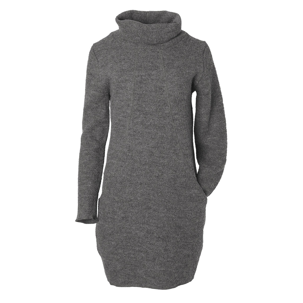 Wool Crepe Jumper Dress - Organic Merino