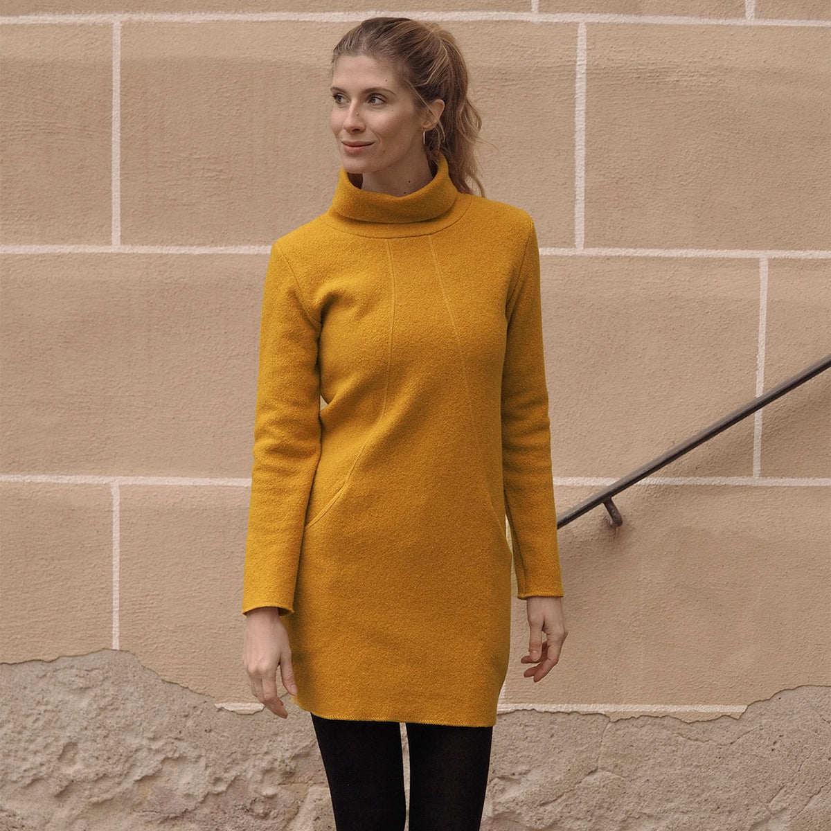 Wool Crepe Dress - Organic Merino (Women XS-XL)