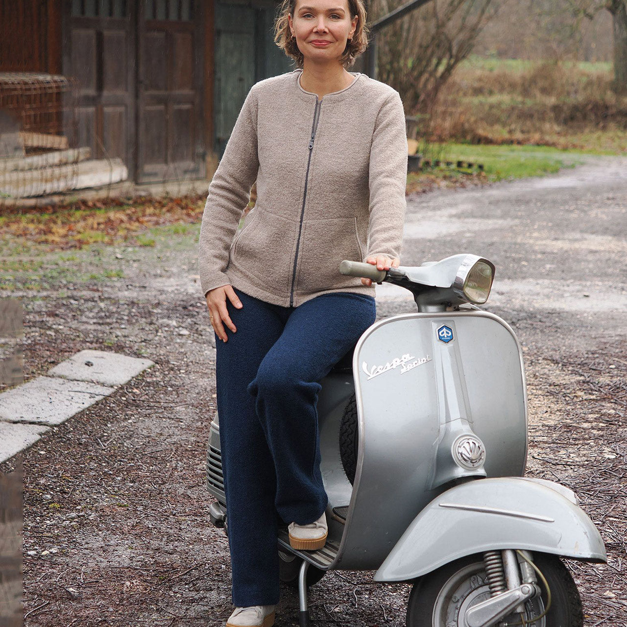 Wool Crepe Pants - Organic Merino (Women S-XL)