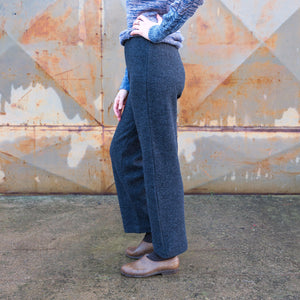 Wool Crepe Pants - Organic Merino (Women S-XL)