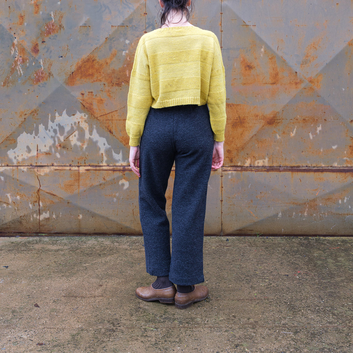 Wool Crepe Pants - Organic Merino (Women S-XL)