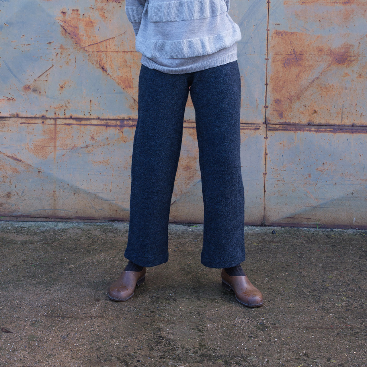 Wool Crepe Pants - Organic Merino (Women S-XL)