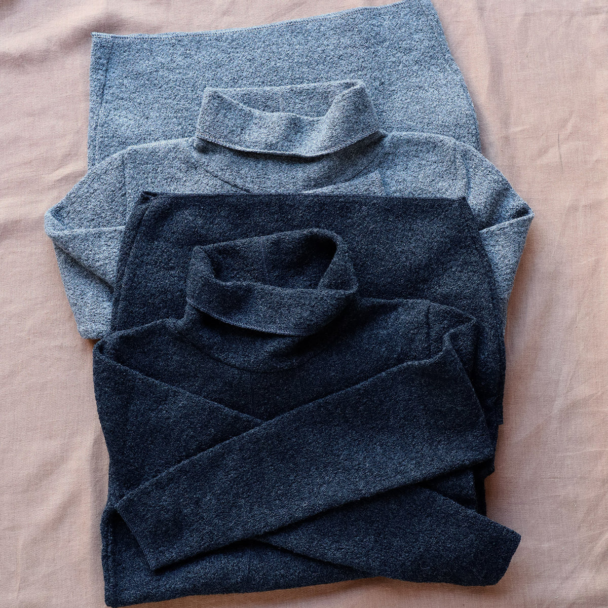 Wool Crepe Jumper Dress - Organic Merino