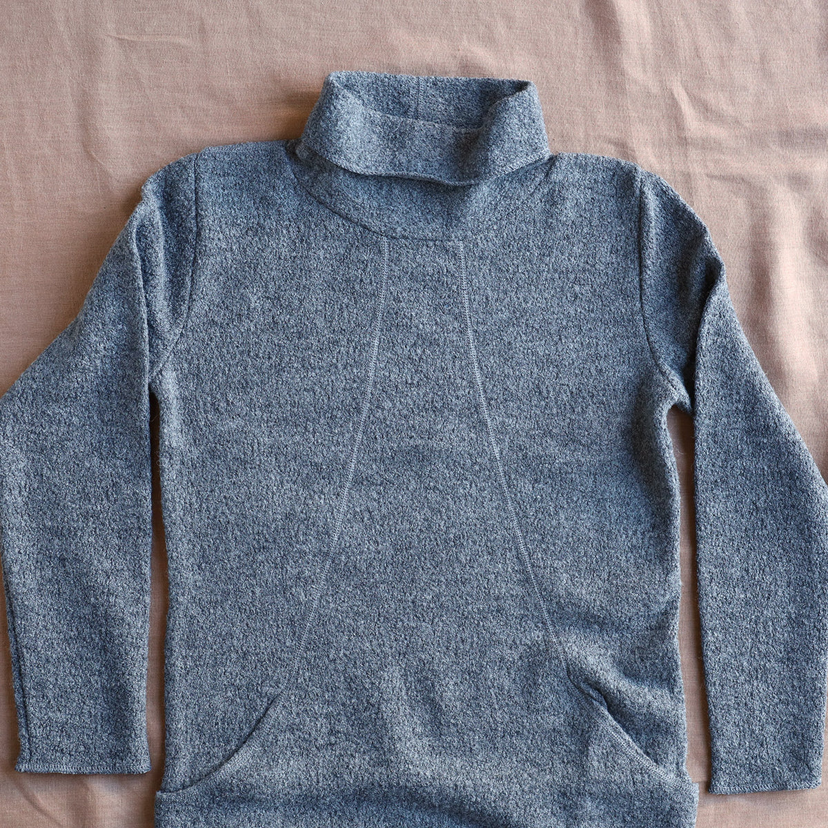 Wool Crepe Jumper Dress - Organic Merino