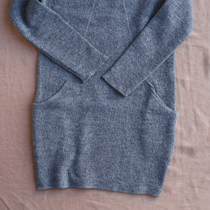 Wool Crepe Jumper Dress - Organic Merino