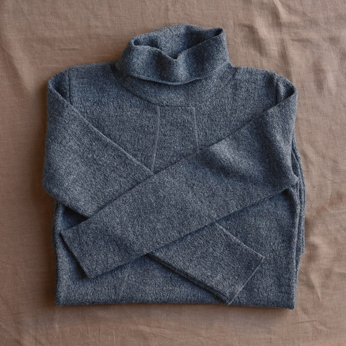 Wool Crepe Jumper Dress - Organic Merino