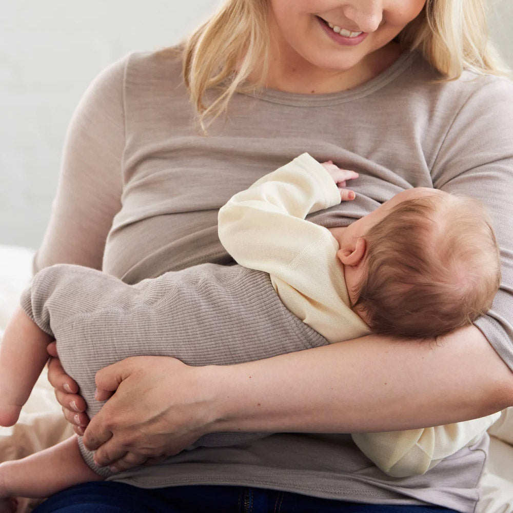 Organic Wool Nappy Cover - Shorties (0-2y)