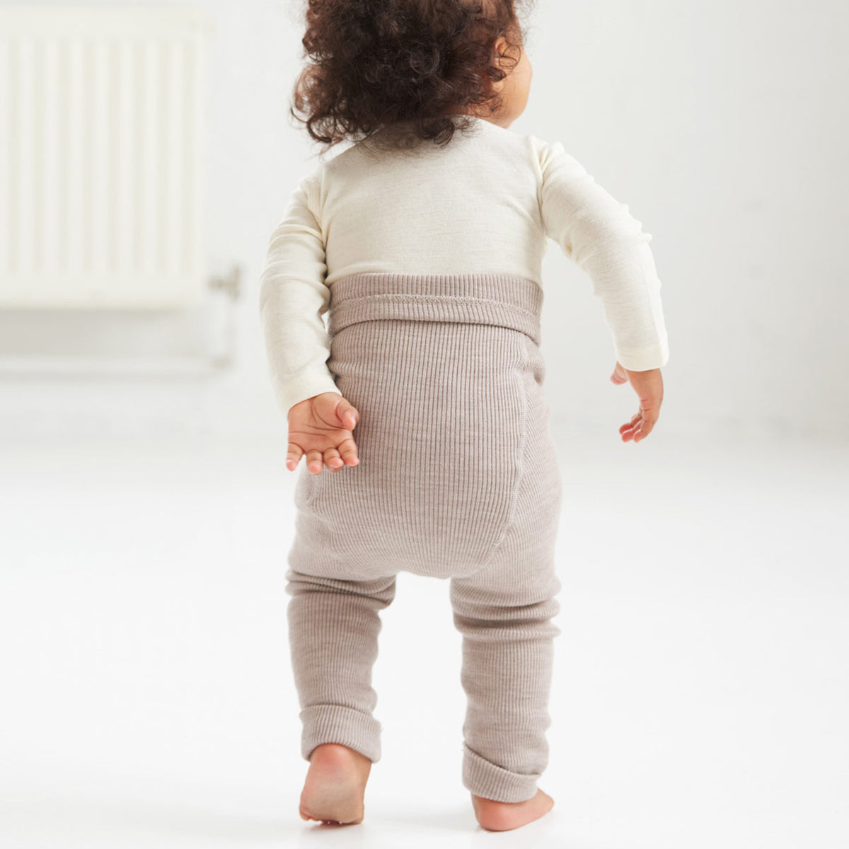 Organic Wool Nappy Cover - Longies (0-3y)