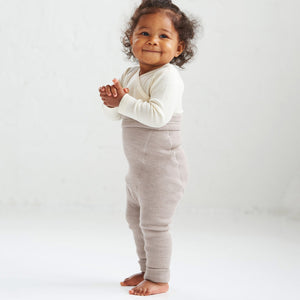 Organic Wool Nappy Cover - Longies (0-3y)