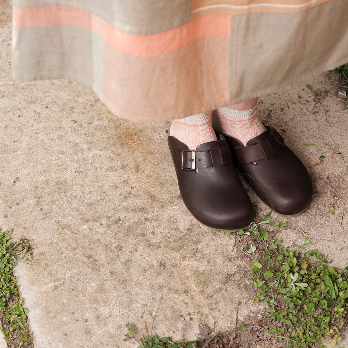 Leather Clogs - Porto - Dark Brown (Adults 36-44)