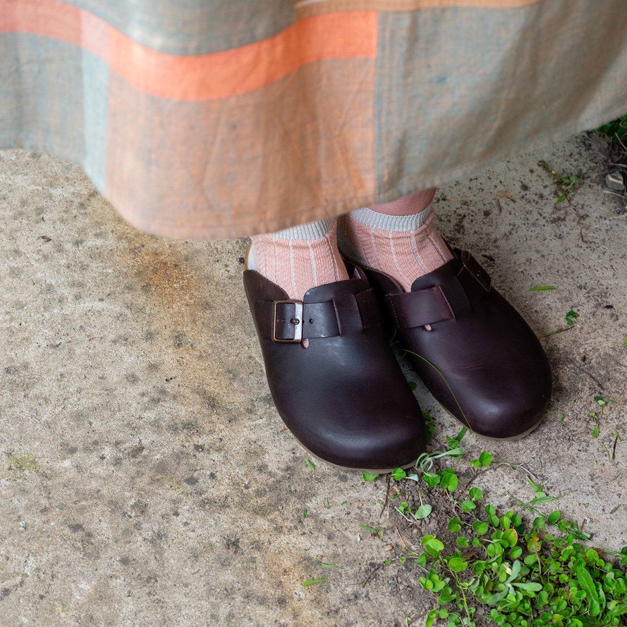 Leather Clogs - Porto - Dark Brown (Adults 36-44)