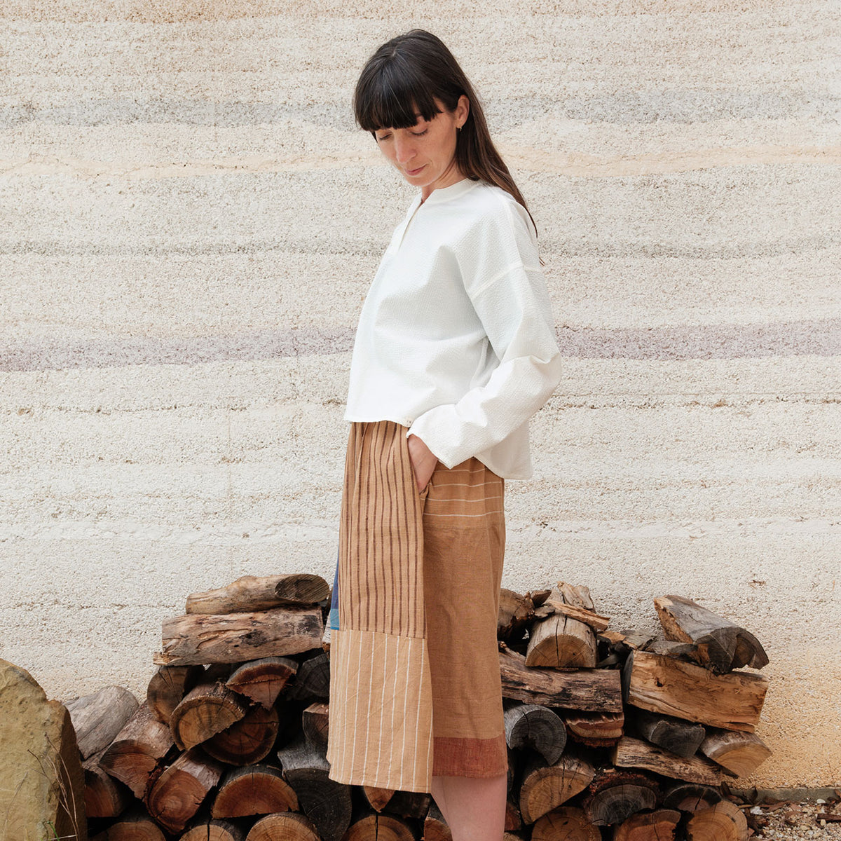 Women's Garden Shirt in Organic Seersucker