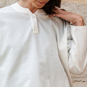 Women's Garden Shirt in Organic Seersucker