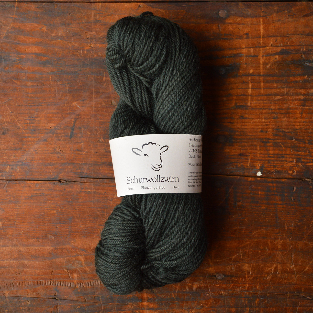 Plant Dyed 100% Virgin Wool Yarn (100g 4-ply 175m) *Last ones