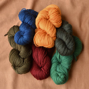 Plant Dyed 100% Virgin Wool Yarn (100g 4-ply 175m) *Last ones