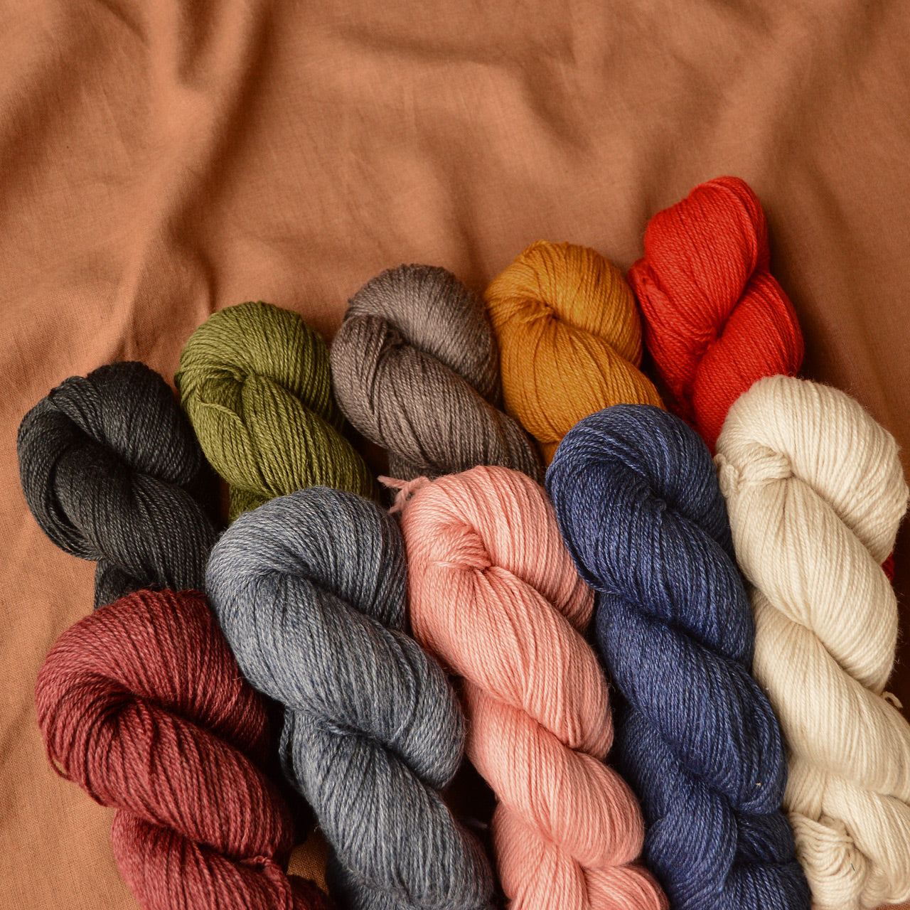 All Natural Sock Yarn in Wool/Ramie (100g 3-ply 300m)