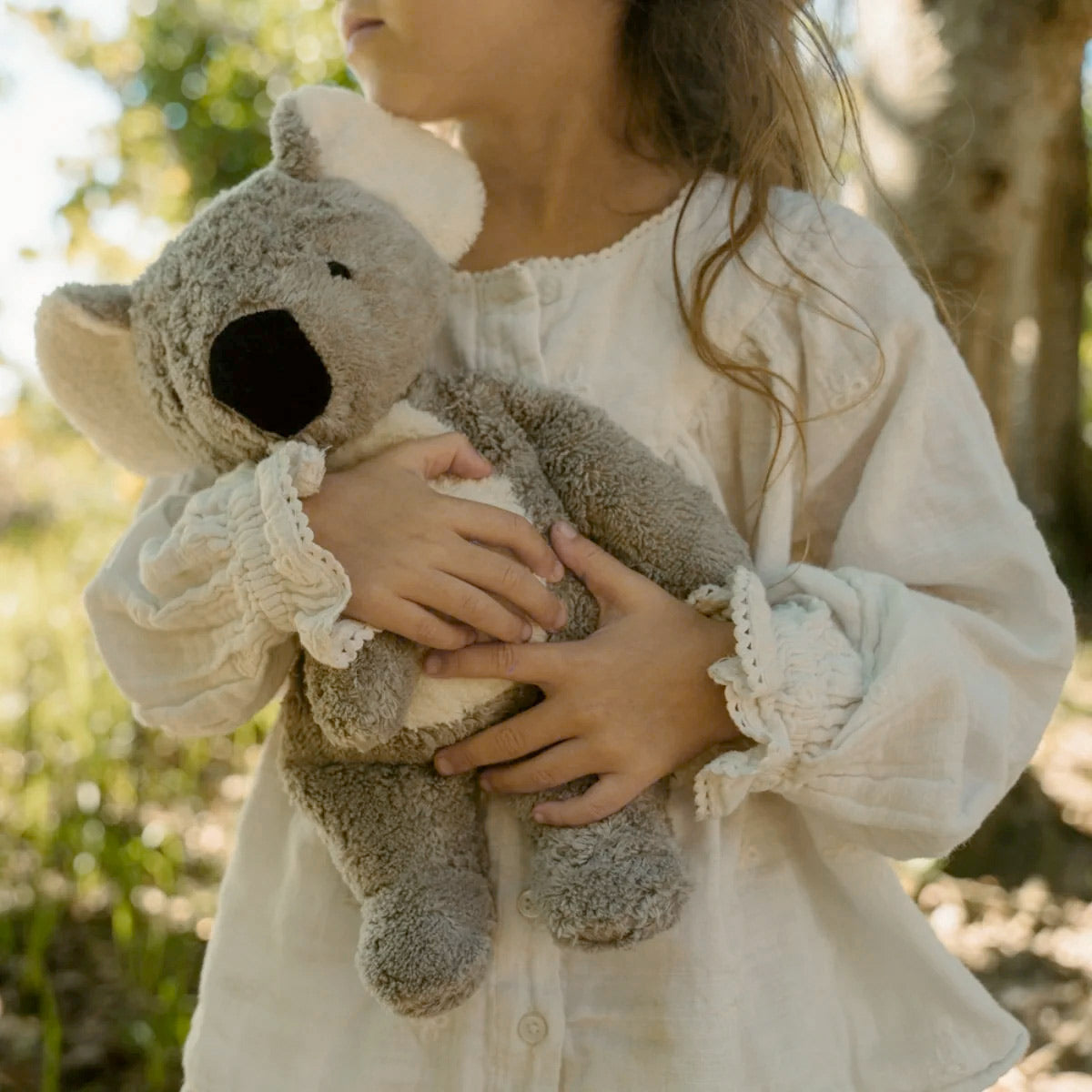 Cuddly Koala with Heat Pack in Organic Cotton/Lambswool (Limited Edition)