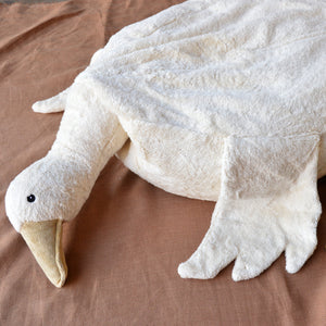 Giant Goose Bean Bag/Toy - Organic Plush Cotton (XXL)