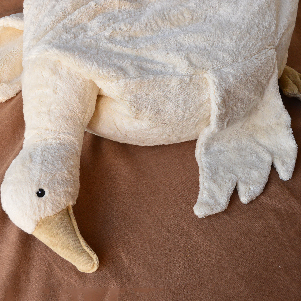Giant Goose Bean Bag/Toy - Organic Plush Cotton (XXL) *Last One!