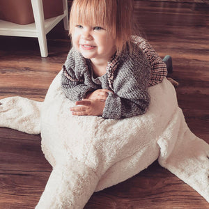 Giant Goose Bean Bag/Toy - Organic Plush Cotton (XXL)