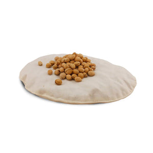 Cuddly Goose Toy/Heat Pack in Organic Cotton/Lambswool - Rust *Limited Edition