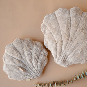 Cuddly Shell Pillow/Heat Pack in Organic Cotton/Lambswool (Small)