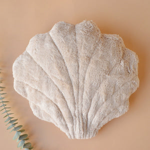 Cuddly Shell Pillow/Heat Pack in Organic Cotton/Lambswool (Large)