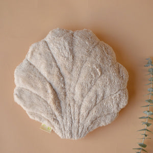 Cuddly Shell Pillow/Heat Pack in Organic Cotton/Lambswool (Small)